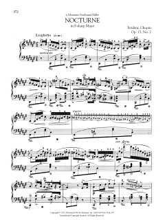 Nocturne in F-sharp Major, Op. 15, No. 2 (Download) 