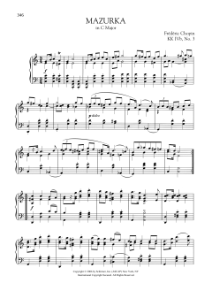 Mazurka in C Major, KK. IVb, No. 3 (Download) 