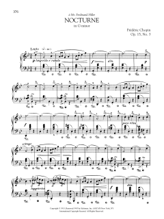 Nocturne in G minor, Op. 15, No. 3 (Download) 