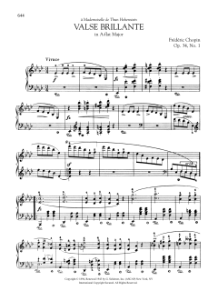 Valse brillante in A-flat Major, Op. 34, No. 1 (Download) 