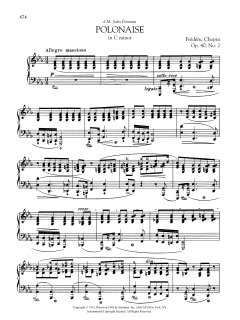 Polonaise in C minor, Op. 40, No. 2 (Download) 