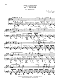 Nocturne in C-sharp minor, Op. 27, No. 1 (Download) 