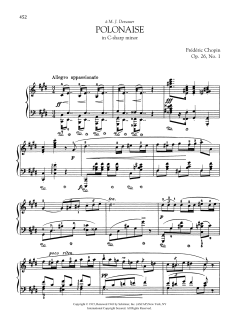 Polonaise in C-sharp minor, Op. 26, No. 1 (Download) 