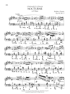 Nocturne in E Major, Op. 62, No. 2 (Download) 