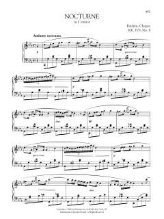 Nocturne in C minor, KK. IVb, No. 8 (Download) 