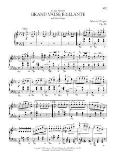 Grand valse brillante in E-flat Major, Op. 18 (Download) 