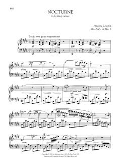 Nocturne in C-sharp minor, KK. Anh. Ia, No. 6 (Download) 
