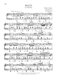 Waltz in A-flat Major, Op. 69, No. 1 (Download) 