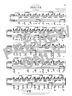 Prélude in E Major, Op. 28, No. 9 (Download) 