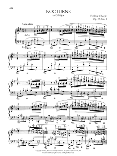 Nocturne in G Major, Op. 37, No. 2 (Download) 