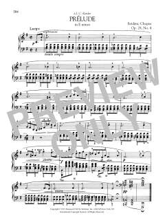 Prelude In E Minor, Op. 28, No. 4 (Download) 