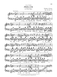 Prelude in D-flat Major, Op. 28, No. 15 (Download) 