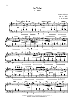 Waltz in F minor, Op. 70, No. 2 (Download) 