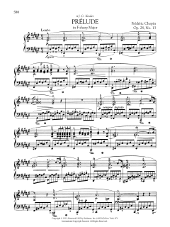 Prélude in F-sharp Major, Op. 28, No. 13 (Download) 