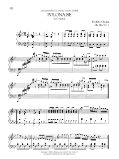 Polonaise in G minor, KK. IIa, No. 1 (Download) 