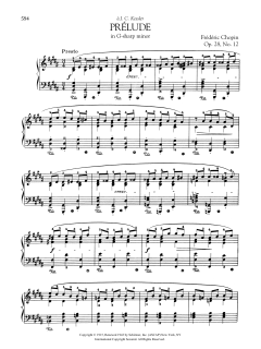 Prélude in G-sharp minor, Op. 28, No. 12 (Download) 