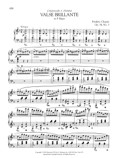 Valse brillante in F Major, Op. 34, No. 3 (Download) 