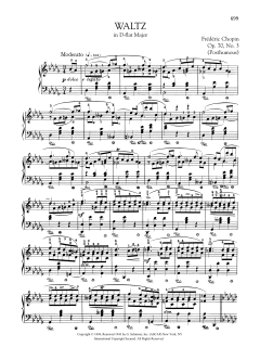 Waltz in D-flat Major, Op. 70, No. 3 (Download) 