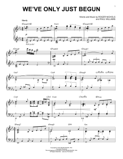 We've Only Just Begun [Jazz version] von The Carpenters (Download) 