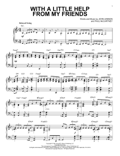 With A Little Help From My Friends [Jazz version] von Joe Cocker (Download) 