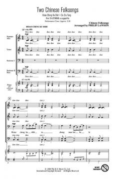 Two Chinese Folksongs (The King's Singers) 