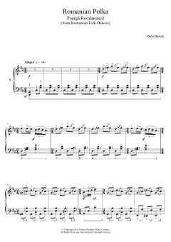 Romanian Polka von Béla Bartók (Download) 