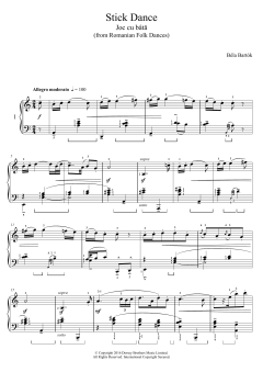 Stick Dance von Béla Bartók (Download) 