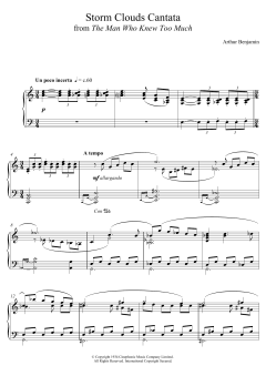 The Storm Clouds Cantata von Arthur Benjamin (Download) 