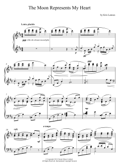 The Moon Represents My Heart von Kris Lennox (Download) 