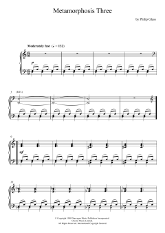 Metamorphosis Three von Philip Glass (Download) 
