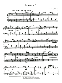 Gavotte von Francois Gossec (Download) 