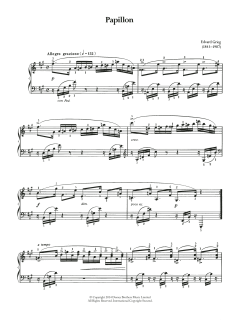 Papillon von Edvard Grieg (Download) 