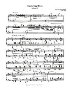 The Dying Poet (Meditation) von Louis Moreau Gottschalk (Download) 