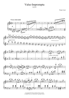 Valse-Impromptu von Franz Liszt (Download) 