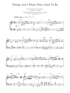 Things Ain't What They Used To Be von Earl Hines (Download) 