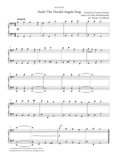 Hark! The Herald Angels Sing von Charles Wesley (Download) 