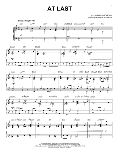 At Last [Jazz version] von Etta James (Download) 