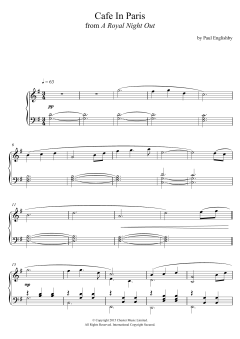 Cafe In Paris von Paul Englishby (Download) 