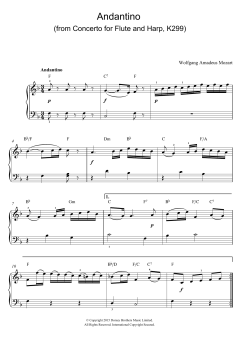 Andantino von Wolfgang Amadeus Mozart (Download) 