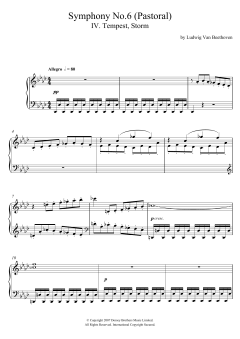 Symphony No.6 ('Pastoral'), 4th Movement von Ludwig van Beethoven (Download) 