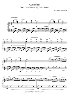 Aquarium von Camille Saint-Saëns (Download) 