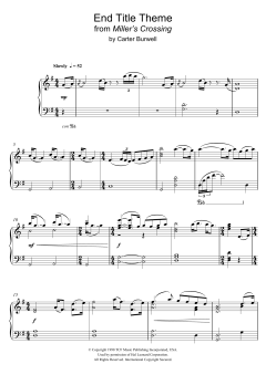 Miller's Crossing (End Titles) von Carter Burwell (Download) 