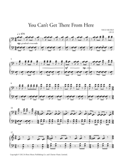 You Can't Get There From Here von Nico Muhly (Download) 