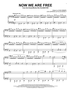 Now We Are Free von Klaus Badelt (Download) 