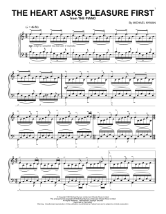 The Heart Asks Pleasure First von Michael Nyman (Download) 
