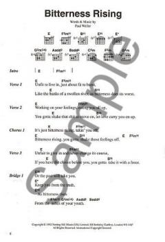 The Chord Songbook von P. Weller 