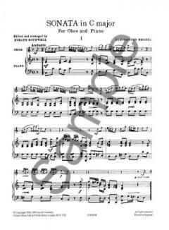 Sonata in C For Oboe And Piano von Alessandro Besozzi im Alle Noten Shop kaufen
