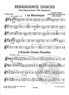 Renaissance Dances (Tielman Susato) 