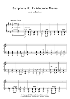 Allegretto from Symphony No. 7 in A major (Download) 