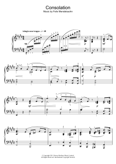 Consolation von Felix Mendelssohn (Download) 
